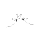 強く生きるコバエのスタンプ（個別スタンプ：19）