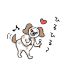 犬っぽい女子（個別スタンプ：3）