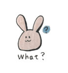 ゆるふわラビット（個別スタンプ：6）