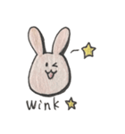 ゆるふわラビット（個別スタンプ：7）