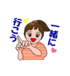 手話でごあいさつ No.2（個別スタンプ：5）