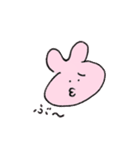 きまぐれうさぎさん（個別スタンプ：4）