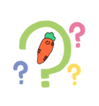 にんじんカップル（個別スタンプ：7）