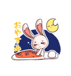 まろうさちゃんの日常スタンプ（個別スタンプ：13）