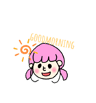 ぴんくちゃんの日常＊.゜（個別スタンプ：1）