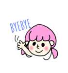 ぴんくちゃんの日常＊.゜（個別スタンプ：4）