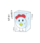 ニワトリのまなさん（個別スタンプ：14）