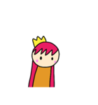 第2弾 無言で訴えかける女王さまのスタンプ（個別スタンプ：7）