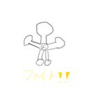 気軽に使えて可愛い！マイキャラスタンプ（個別スタンプ：16）