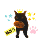 チビ＆モカ日常（個別スタンプ：4）