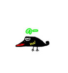 カラスたち（個別スタンプ：8）
