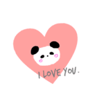 私のpandaちゃん（個別スタンプ：1）