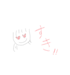 挨拶おんなのこ（個別スタンプ：10）