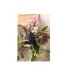 猫のコンタロウとお花のスタンプ（個別スタンプ：8）