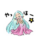 お守り アマビエさま（個別スタンプ：13）