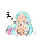 お守り アマビエさま（個別スタンプ：24）