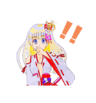 頑張る巫女お姉さん  6（個別スタンプ：14）