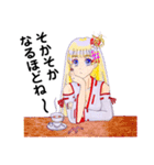 頑張る巫女お姉さん  6（個別スタンプ：15）