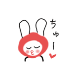 アニメうさぎのヒデコ5（個別スタンプ：7）
