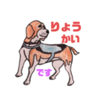 探知犬Quarantine Detector Dog（個別スタンプ：15）