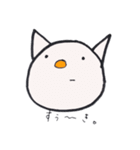 てがき（どうぶつ）（個別スタンプ：3）