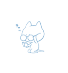 正座ねこと正座うさぎ（個別スタンプ：37）