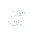 正座ねこと正座うさぎ（個別スタンプ：38）