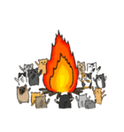 むしと友達 (日本語版)（個別スタンプ：6）
