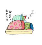 むしと友達 (日本語版)（個別スタンプ：8）