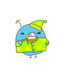 あおいとり（日常生活）（個別スタンプ：8）