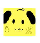 手書き感の強い宇宙犬（個別スタンプ：4）