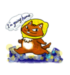 レモンねこスタンプ（個別スタンプ：10）