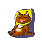 レモンねこスタンプ（個別スタンプ：22）