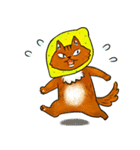 レモンねこスタンプ（個別スタンプ：23）