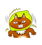 レモンねこスタンプ（個別スタンプ：24）