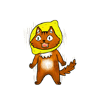 レモンねこスタンプ（個別スタンプ：34）