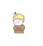 かまってほしいビーンくん（個別スタンプ：4）
