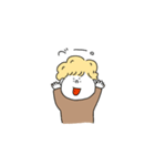 かまってほしいビーンくん（個別スタンプ：14）