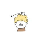 かまってほしいビーンくん（個別スタンプ：16）