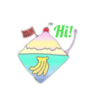 ICE SHEL CREAM ver.1 アイスクリーム（個別スタンプ：1）