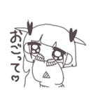 不機嫌少女「せんたくばさ実」（個別スタンプ：3）
