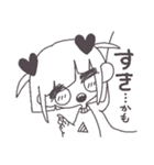 不機嫌少女「せんたくばさ実」（個別スタンプ：9）