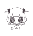 不機嫌少女「せんたくばさ実」（個別スタンプ：15）
