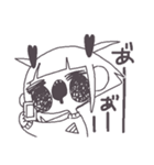 不機嫌少女「せんたくばさ実」（個別スタンプ：16）