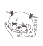 不機嫌少女「せんたくばさ実」（個別スタンプ：19）