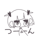 不機嫌少女「せんたくばさ実」（個別スタンプ：22）