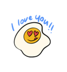 SUNNY SIDE UP EGGMAN（個別スタンプ：7）