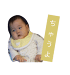 のんちゃんの成長記録（4～6）（個別スタンプ：12）