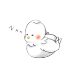 もちピヨの日常（個別スタンプ：4）