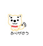 チョコちゃん手書きスタンプ（個別スタンプ：3）